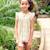Blouse fille jaune clair fleurie liberty | appoline Jaune 1 - vertbaudet enfant 