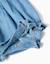 Barboteuse sans manches en jean avec volants Bleu 4 - vertbaudet enfant 