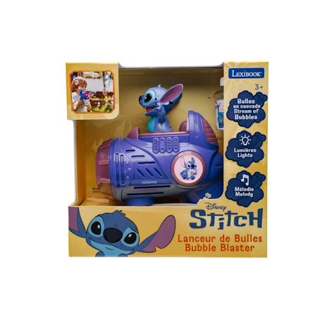 Pistolet à bulles stitch Électronique avec effets lumineux et sonores Bleu 4 - vertbaudet enfant 