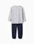 Pyjama à manches longues avec motif de voitures de course Gris 2 - vertbaudet enfant 