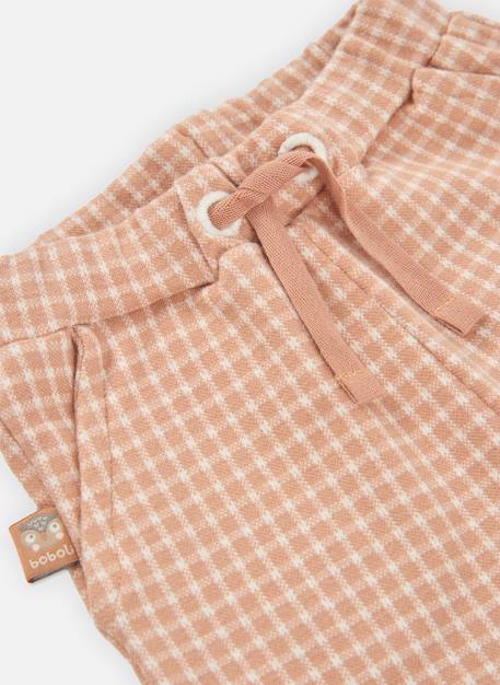 Pantalon bébé garçon maille carreaux Pink 3 - vertbaudet enfant 