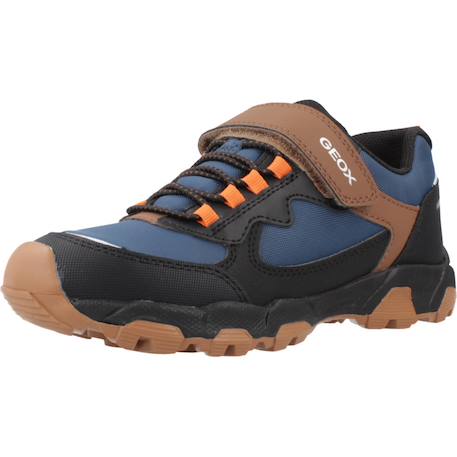 Basket garçon modèle j magnetar Bleu+Marron 4 - vertbaudet enfant 