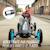 Kart à pédales pour enfants, 5+ ans, rally apx bleu Blue 3 - vertbaudet enfant 