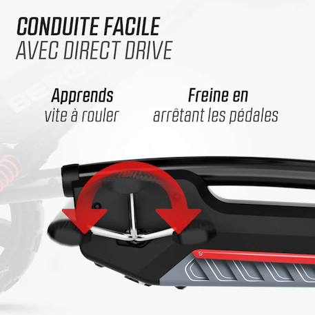 Kart à pédales pour enfants 2+ ans Black+Blue 4 - vertbaudet enfant 