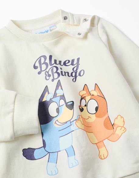 Ensemble de jogging en coton avec imprimé bluey Bleu foncé 3 - vertbaudet enfant 