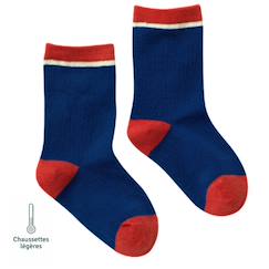 Chaussettes sans couture unies  - vertbaudet enfant