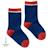 Chaussettes sans couture unies Bleu 1 - vertbaudet enfant 
