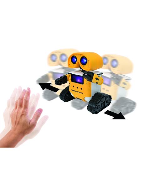 Mon robot multifonction avec changeur de voix, contrôle par geste, musiques et lumières Jaune 3 - vertbaudet enfant 