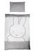 Parure de lit bébé et enfant en coton 2 pièces réversibles miffy Gris / blanc - miffy® 2 - vertbaudet enfant 