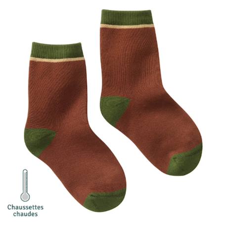 Garçon-Sous-vêtement-Chaussettes-Chaussettes sans couture unies