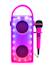 Enceinte bluetooth lumineuse rose avec micro Blanc 1 - vertbaudet enfant 