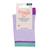 Chaussettes sans couture unies paillettes Vert+Violet 3 - vertbaudet enfant 