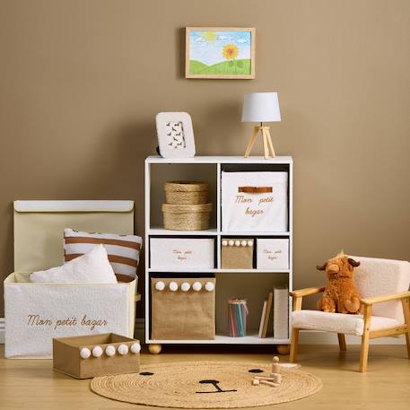 Meuble de rangement 5 cases - mix'n modul Blanc 4 - vertbaudet enfant 