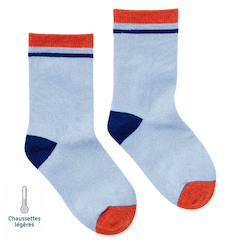 Chaussettes sans couture unies  - vertbaudet enfant