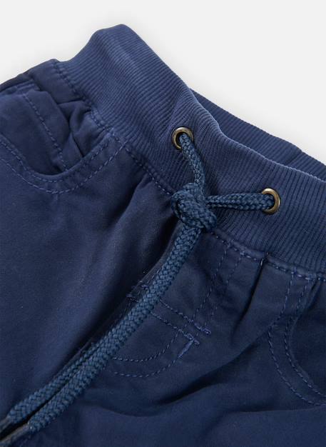 Pantalon garçon avec cordon Bleu 3 - vertbaudet enfant 