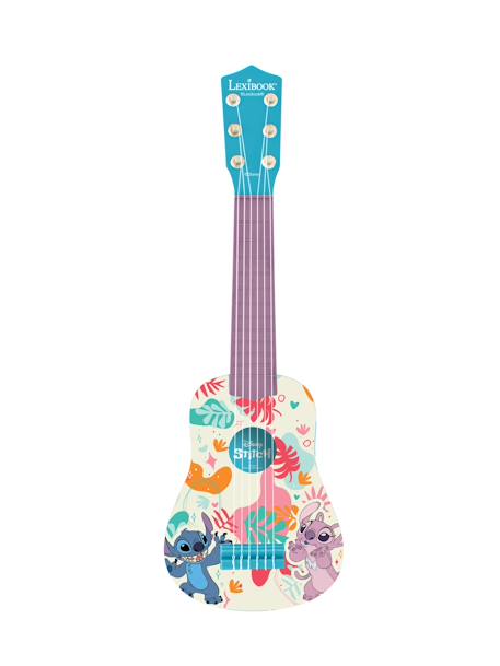 Ma première guitare stitch - 6 Cordes en Nylon, 53 cm, Guide Inclus Bleu 1 - vertbaudet enfant 