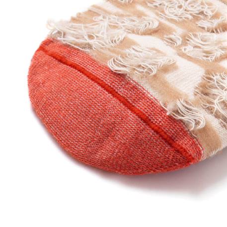 Chaussettes sans couture léopard Beige 2 - vertbaudet enfant 