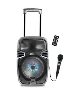 Jouet-Systeme karaoke Bluetooth avec roulettes, lumières et micro