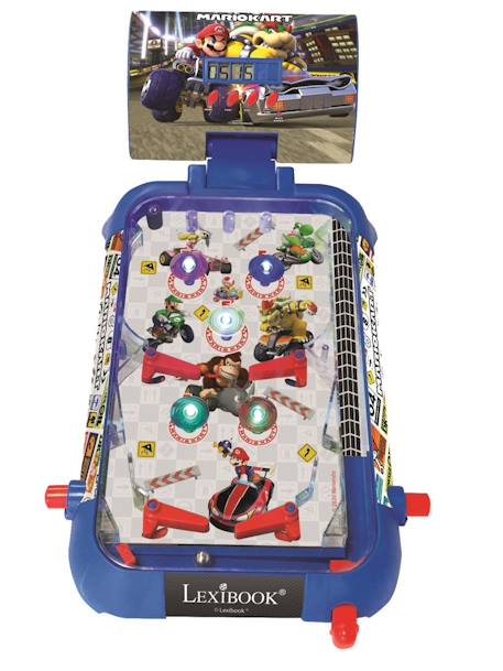 Flipper électronique de table mario kart Bleu 2 - vertbaudet enfant 