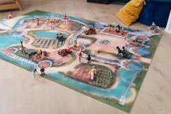 Linge de maison et décoration-Décoration-Tapis-Tapis de jeu enfant "Citadelle Médiévale" - fabriqué en France