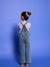 Salopette fille bleu jean 13 - vertbaudet enfant 