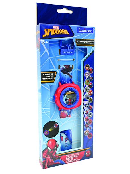 Montre digitale avec projection spiderman Bleu 2 - vertbaudet enfant 