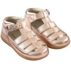 Chaussures-Chaussures bébé 17-26-Sandales cuir enfant rocket