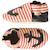 Chaussons bébé cuir souple aline l'ancre marine Rouge 2 - vertbaudet enfant 
