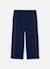 Pantalon fille avec bande latérale Bleu 2 - vertbaudet enfant 