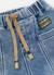 Pantalon denim garçon avec patches Bleu 4 - vertbaudet enfant 