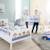 Parure de lit bébé et enfant en coton 2 pièces Pat Patrouille Bleu - pat'patrouille 4 - vertbaudet enfant 