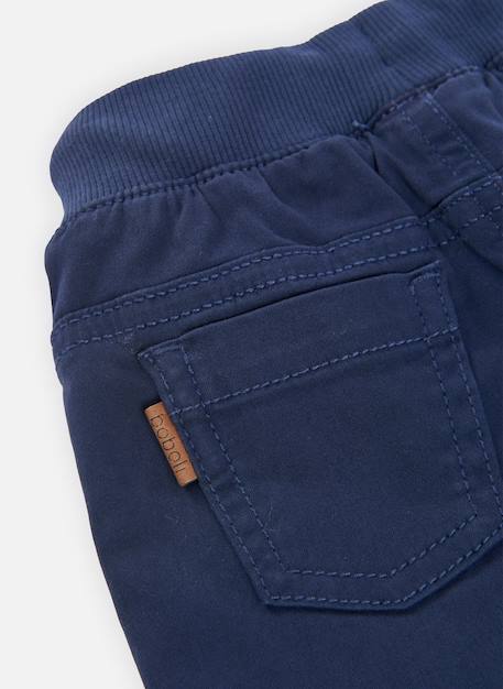 Pantalon garçon avec cordon Bleu 4 - vertbaudet enfant 