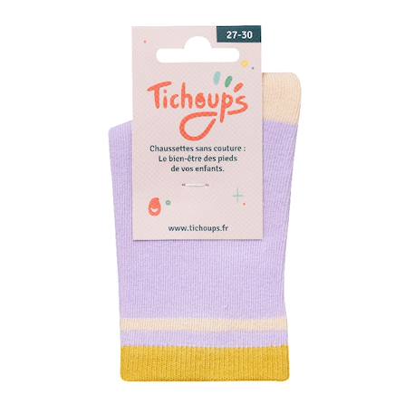 Chaussettes sans couture unies Vert 3 - vertbaudet enfant 