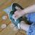 Chaussons bébé cuir souple à emotions Vert 2 - vertbaudet enfant 