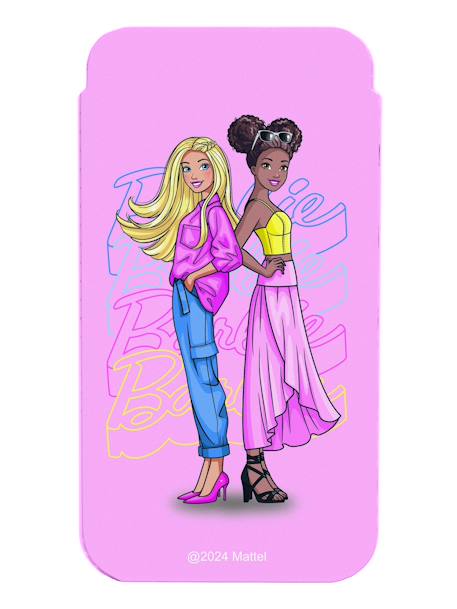 Calculatrice de Poche Barbie avec Couvercle de Protection, Fonctions Classiques et évoluées, à Piles et Solaire Rose 2 - vertbaudet enfant 