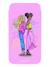 Calculatrice de Poche Barbie avec Couvercle de Protection, Fonctions Classiques et évoluées, à Piles et Solaire Rose 2 - vertbaudet enfant 