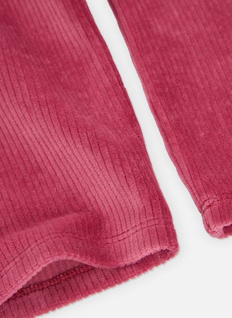 Pantalon en velours cotelé fille Grenat 4 - vertbaudet enfant 