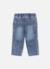 Pantalon denim garçon avec patches Bleu 3 - vertbaudet enfant 