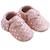 Chaussons cuir souple à franges à pois Rose 1 - vertbaudet enfant 