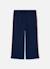Pantalon fille avec bande latérale Bleu 3 - vertbaudet enfant 