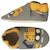 Chaussons bébé cuir souple bartholomé le chantier Gris 2 - vertbaudet enfant 