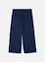 Pantalon fille à rayures en maille Bleu 3 - vertbaudet enfant 