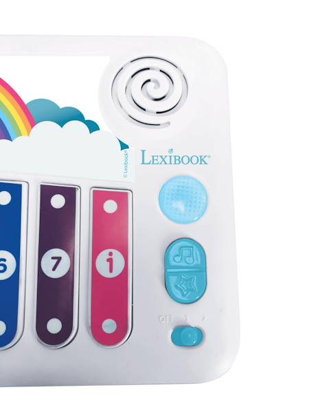 Xylophone avec apprentissage lumineux de la musique Blanc 3 - vertbaudet enfant 