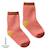 Chaussettes sans couture unies Rose 1 - vertbaudet enfant 