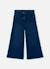 Pantalon denim fille wide leg élastique Bleu 2 - vertbaudet enfant 