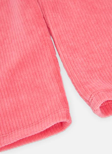 Pantalon en velours cotelé fille Pink 4 - vertbaudet enfant 