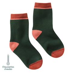 Chaussettes sans couture unies  - vertbaudet enfant