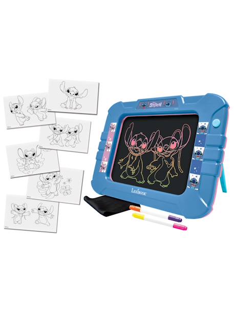 Ardoise électronique lumineuse néon stitch Bleu 1 - vertbaudet enfant 