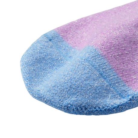 Chaussettes sans couture unies paillettes Vert 2 - vertbaudet enfant 