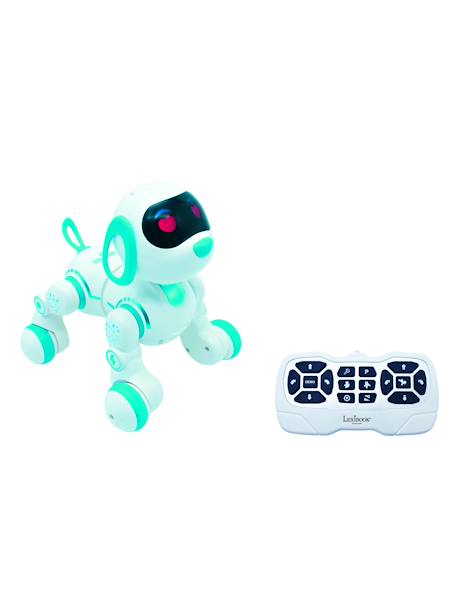 Chiot Robot Power Puppy Jr – programmable avec contrôle gestuel, télécommandé, à dresser, avec sons, musique Blanc 1 - vertbaudet enfant 
